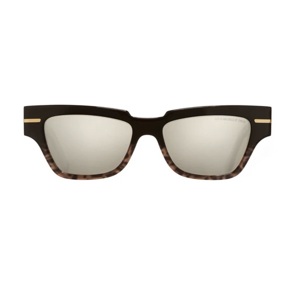 Cutler And Gross Accessories - Cutler and Gross Semi Rectangular Sunglasses Tortoiseshell NIB